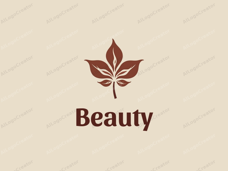 elegant design features stylized petals and inlay elements, combined with a modern aesthetic and a clean background.