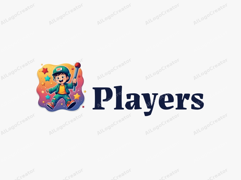 playful design features a vibrant player character interacting with colorful stars and pipes, combined with a clean background.