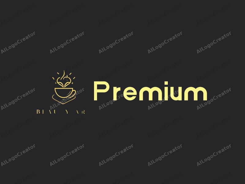 a minimalist design featuring elegant gold accents, a stylized representation of luxury food or beauty products, combined with a clean black background and a sophisticated layout.