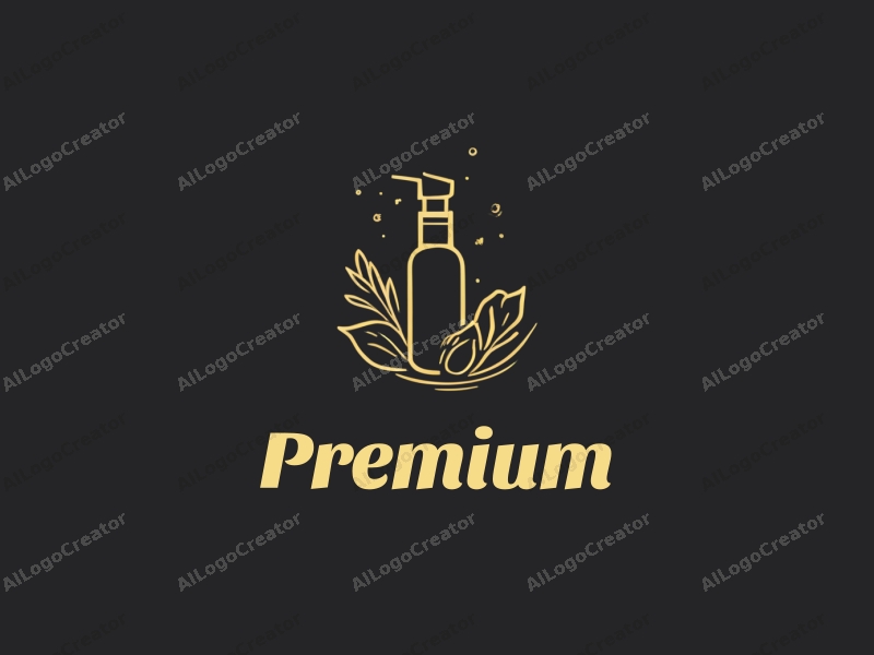 a minimalist design featuring elegant gold accents, a stylized representation of luxury food or beauty products, combined with a clean black background and a sophisticated layout.