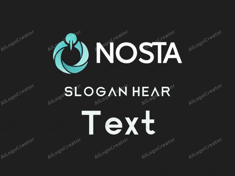 modern design features sleek typography, a stylized representation of technology and healthcare elements, combined with a clean black background.