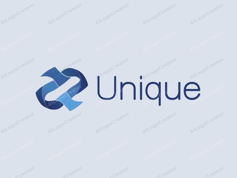 a modern minimalist design featuring a stylized graphic card intertwined with rescue elements, utilizing blue and white colors against a clean background.