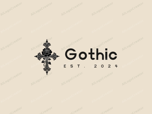 การออกแบบ Gothic มีลักษณะของสถาปัตยกรรม Gothic ที่ซับซ้อน องค์ประกอบแฟชั่น Gothic ที่ถูกออกแบบแบบสไตล์ ดอกกุหลาบสีดำที่พันกับกางเขน รวมกับพื้นหลังที่สะอาดตา