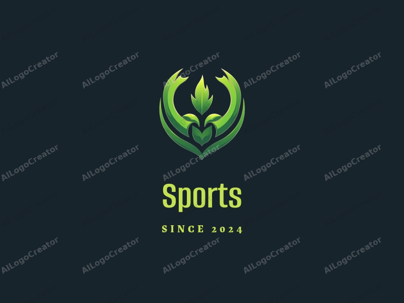 modern design features stylized wristbands, dynamic strength symbols, and a clean background with green accents.