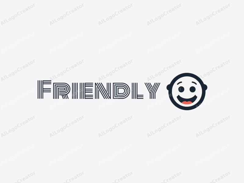 playful design features friendly smiley faces and handshakes, combined with a clean background and a harmonious layout.