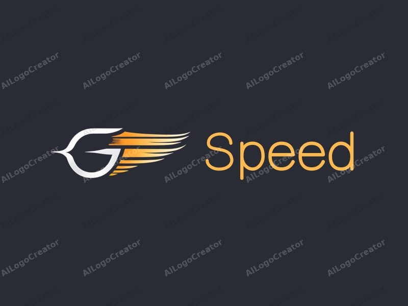 a modern design featuring dynamic lines representing speed and power, an abstract engine silhouette, and a trajectory path, combined with a clean background.